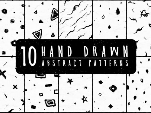 Free Hand Drawn Abstract Patterns