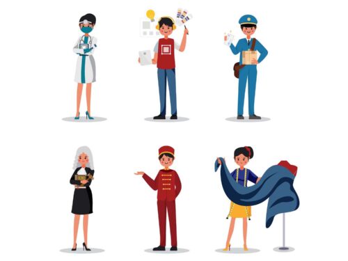 Free Profession Vector Characters Part 7