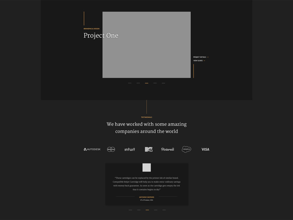 Fusion Web Portfolio Template
