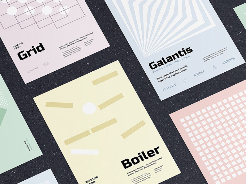 Geometry Poster Templates