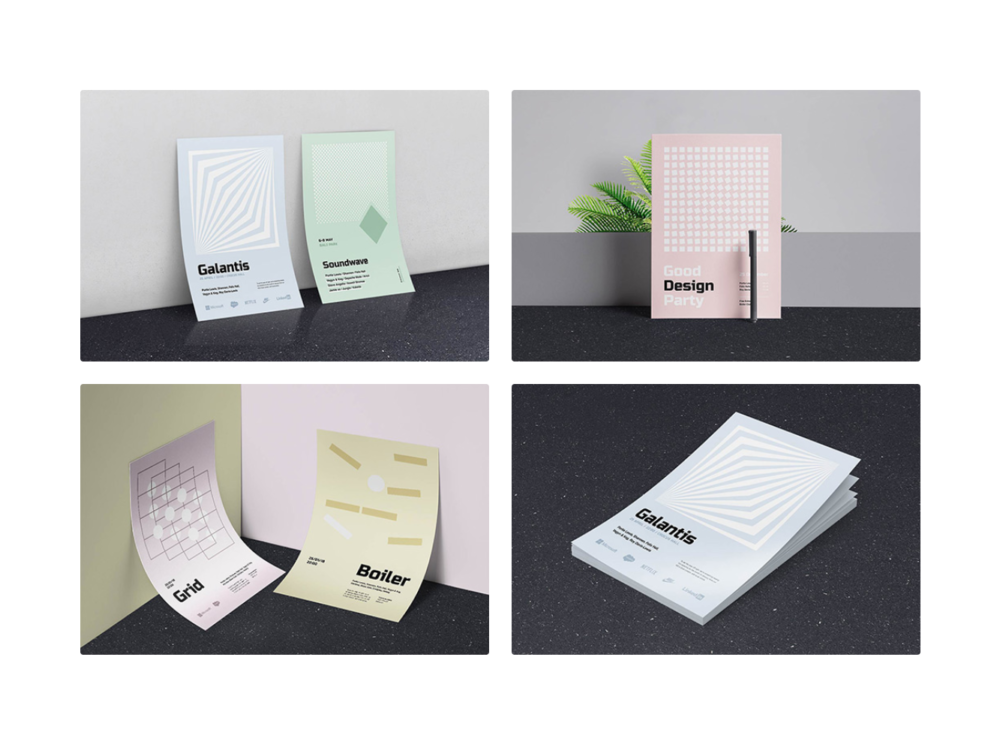 Geometry Poster Templates