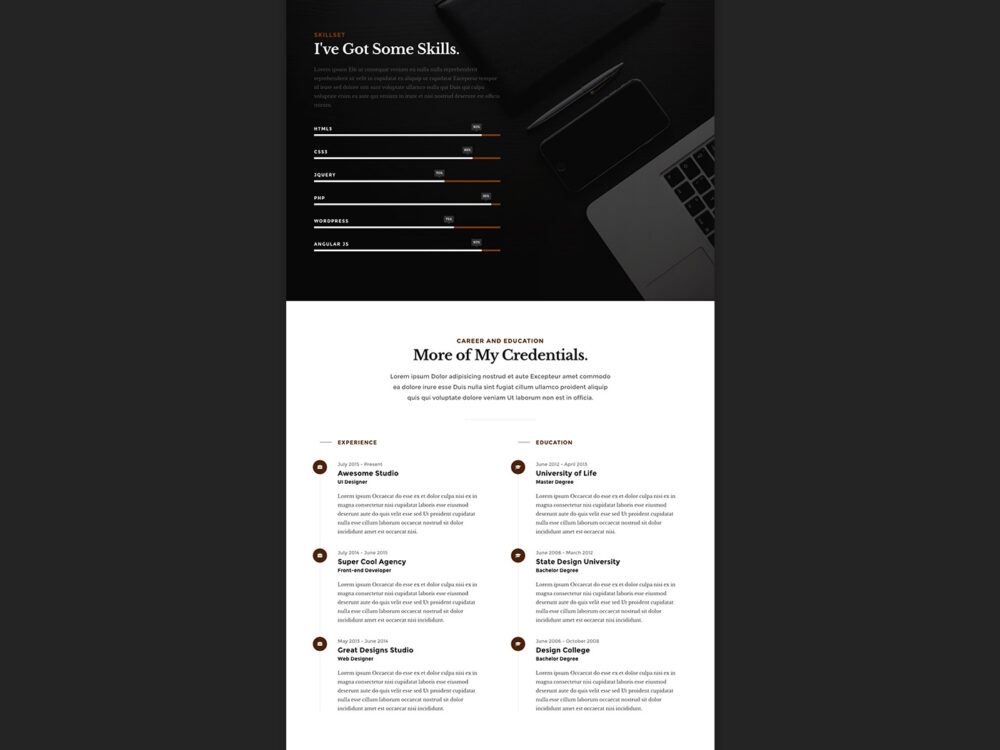 Howdy HTML Template