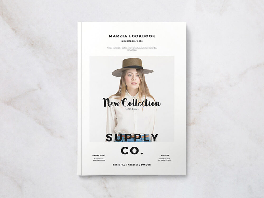 Indesign Lookbook Template