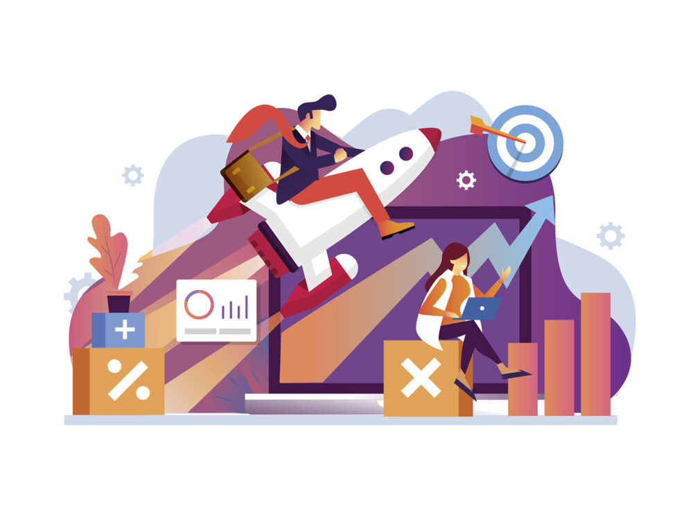 Marketing and Sales Illustration