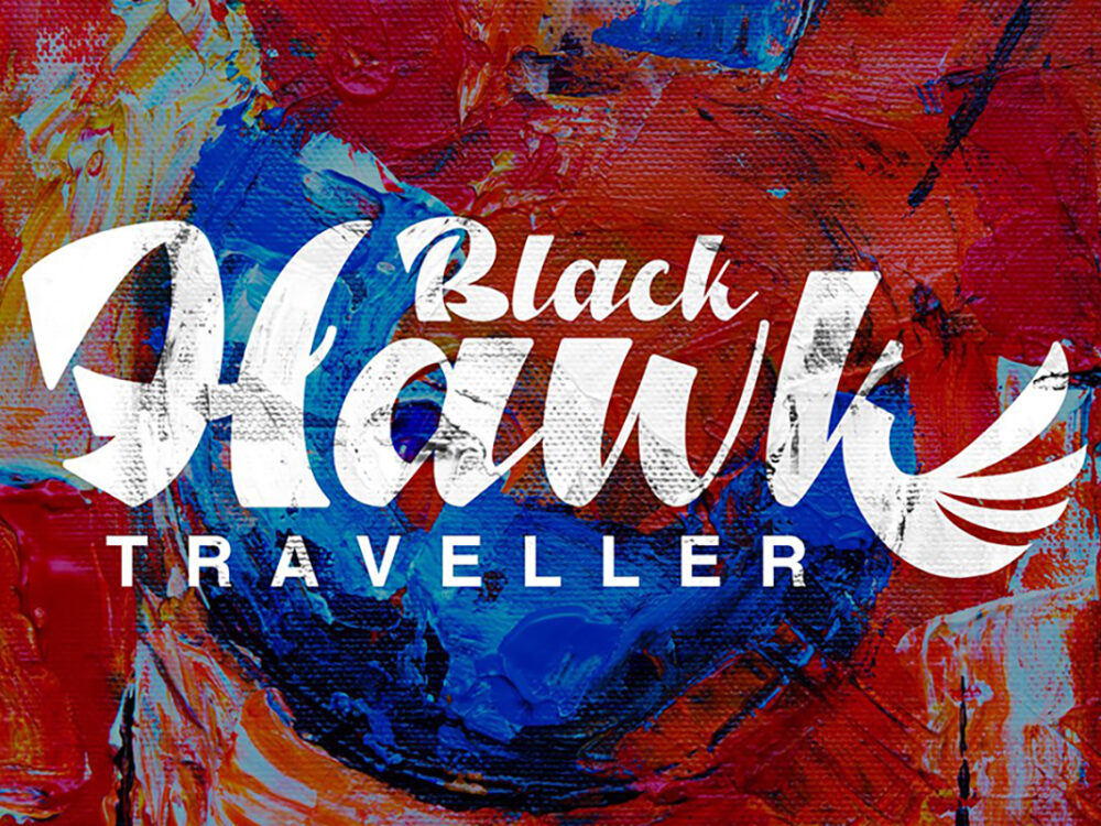 North Blue Bold Script Font