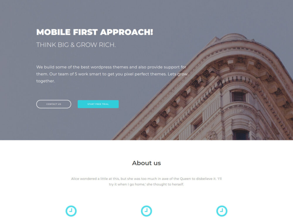 Numero - Free Corporate HTML5 Website Template