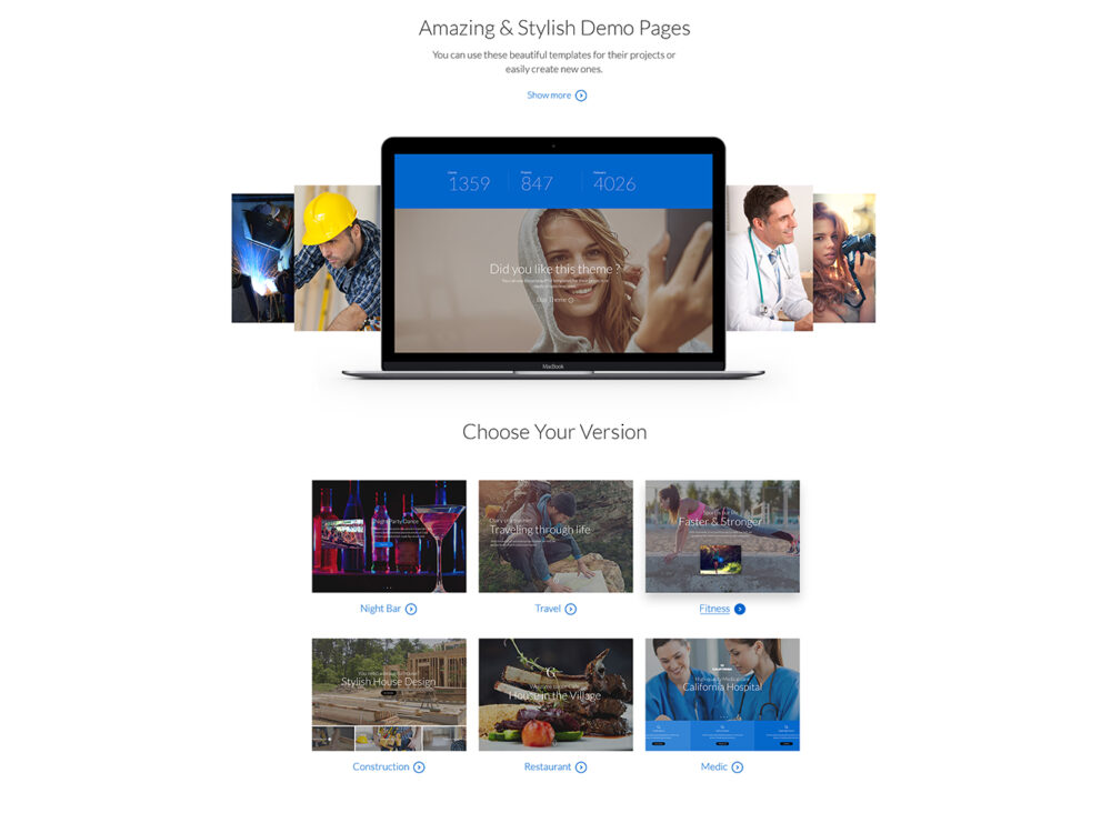 Pear Landing Page Template