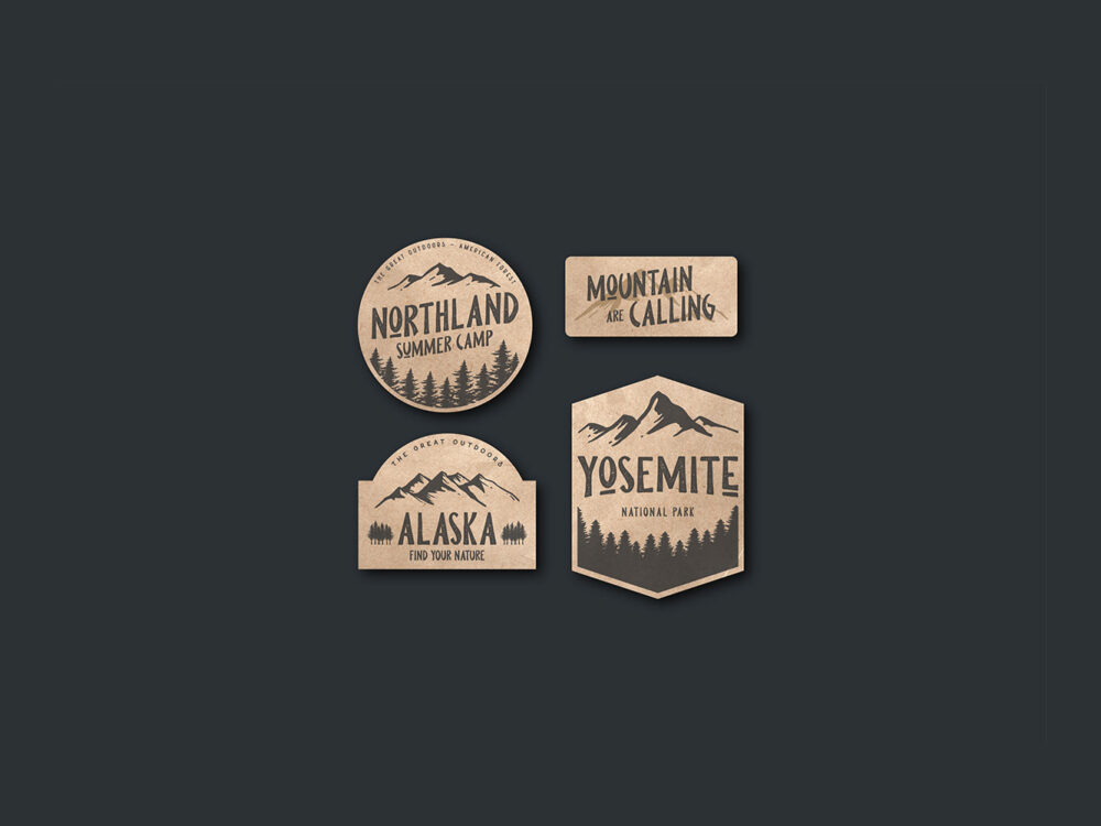 Pine Forest Outdoor Typeface