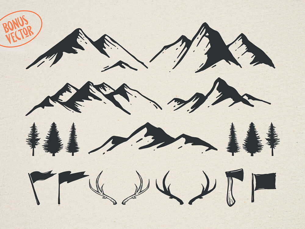 Pine Forest Outdoor Typeface