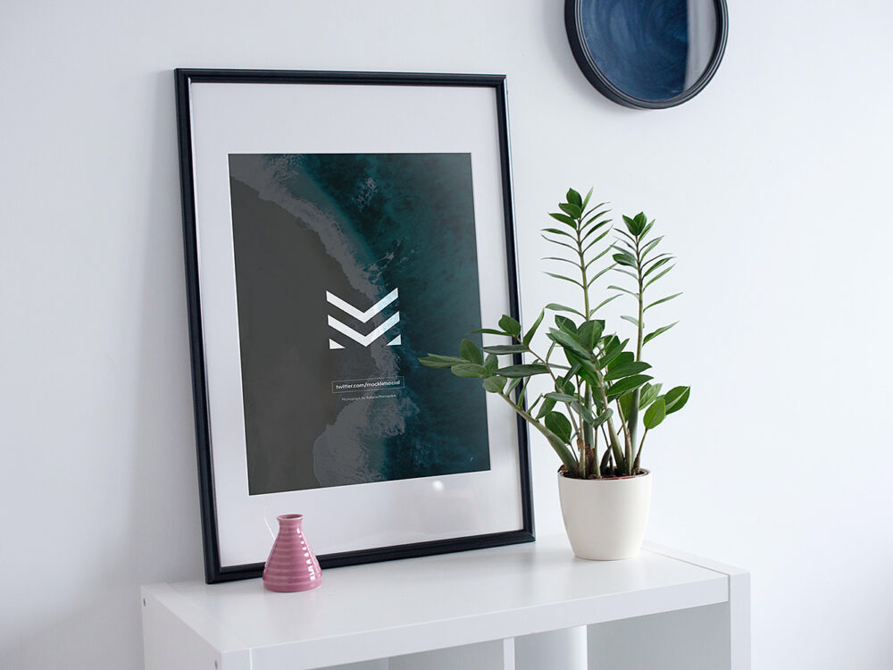 Poster Mockup Free PSD