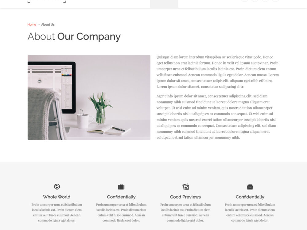 Real Home PSD Template