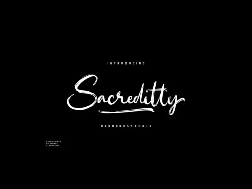 Sacreditty Script Free Demo