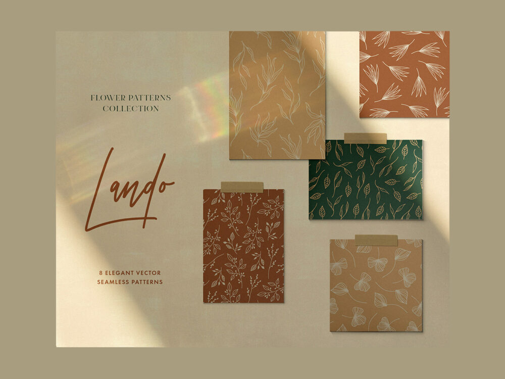 Seamless Floral Patterns