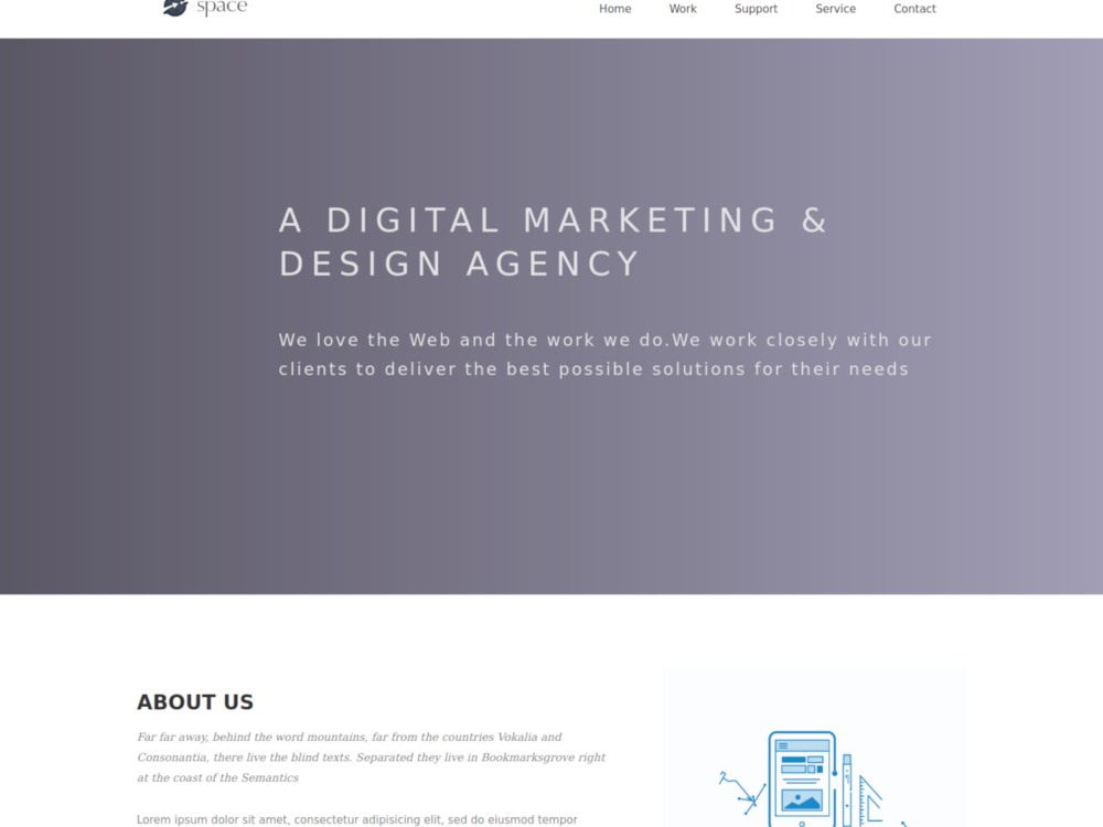 Space Agency HTML Template