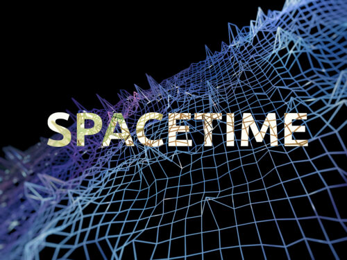 Spacetime Abstract Wireframe Backgrounds