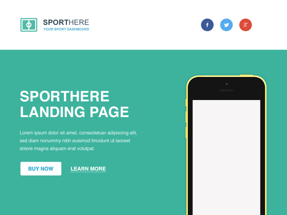 Sporthere Template