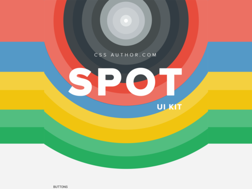 Spot UI Kit PSD