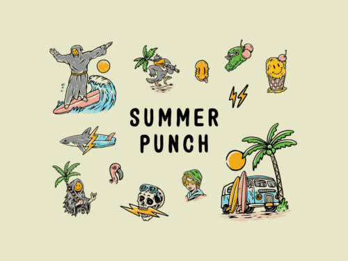 Summer Punch Illustrations