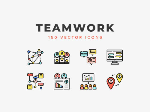 Teamwork Free Vector Icons