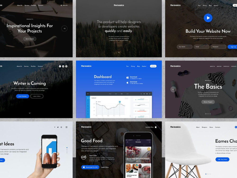 The Basics Web UI-Kit