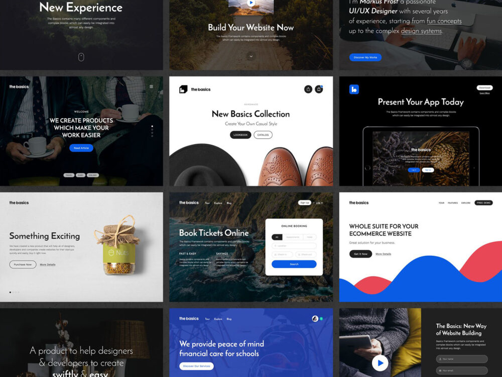 The Basics Web UI-Kit