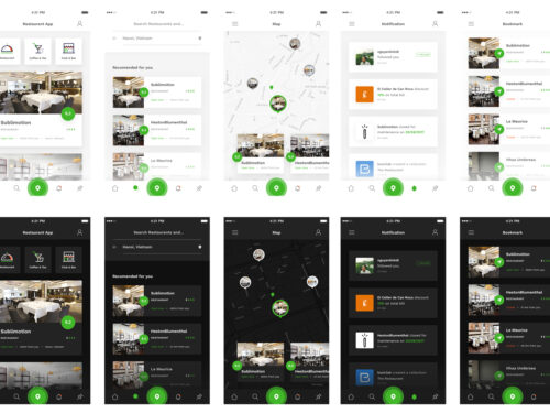 Vegas Restaurant IOS UI Kit