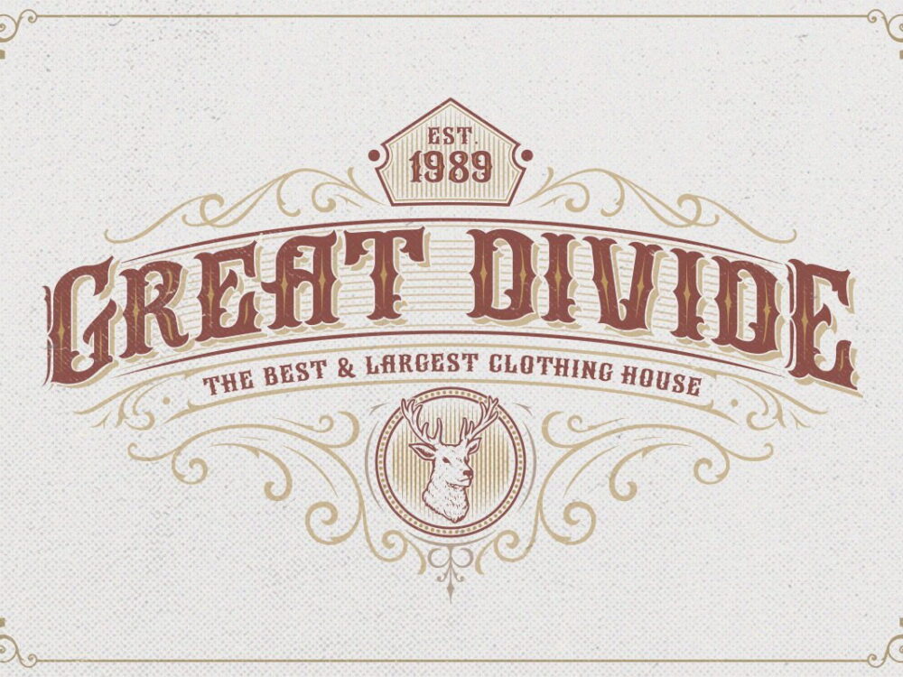 Arlington Layered Font