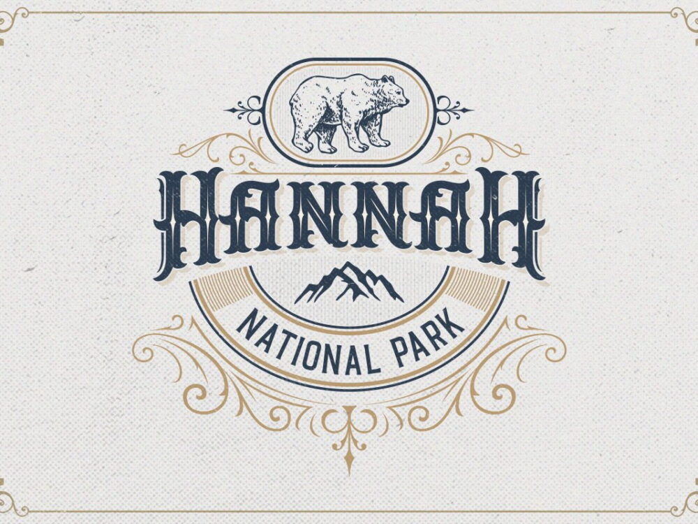 Arlington Layered Font