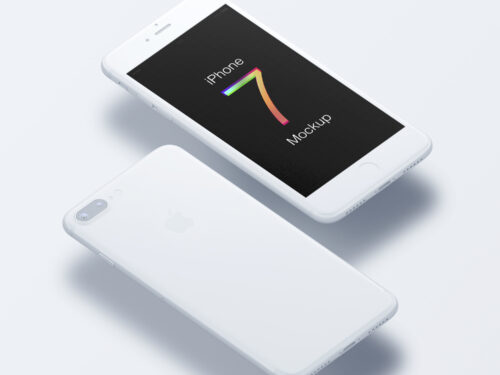 iPhone 7 Free PSD & Sketch Mockup
