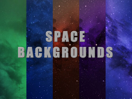 10 Free Space Backgrounds