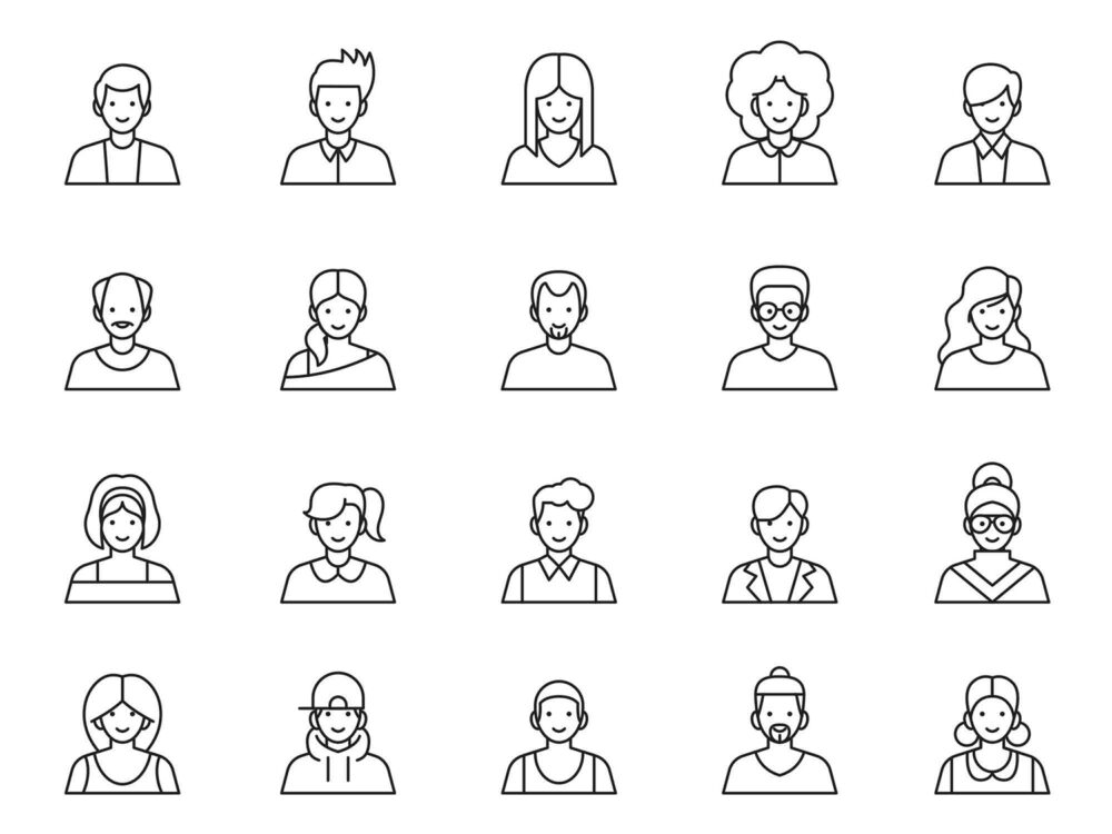 20 Free Avatar Vector Icons