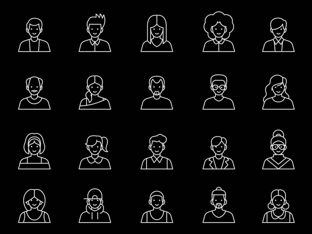 20 Free Avatar Vector Icons