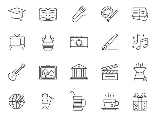 20 Free Culture Vector Icons