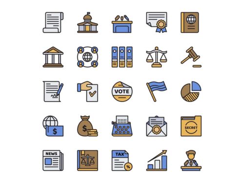 25 Free Government Vector Icons