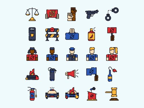 25 Free Protest Vector Icons