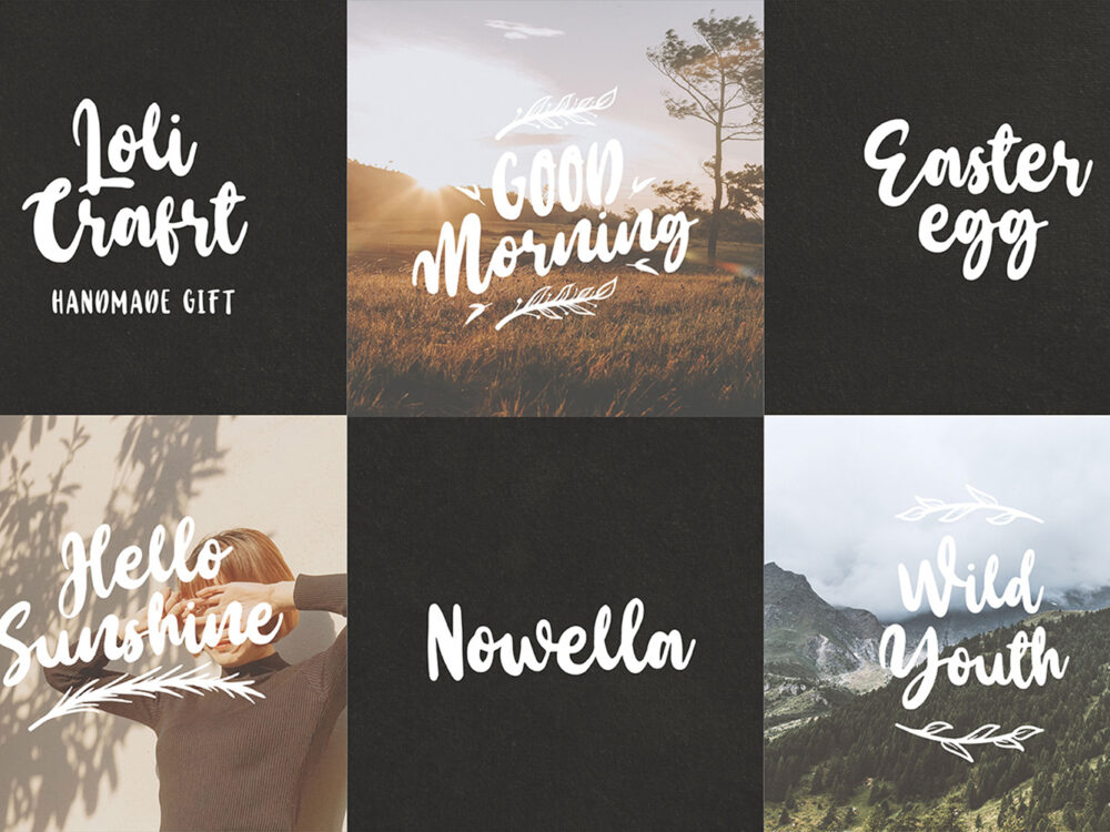 Baby Wildy Handbrush Font