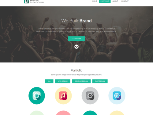 Bak One — Corporate Business Website Template