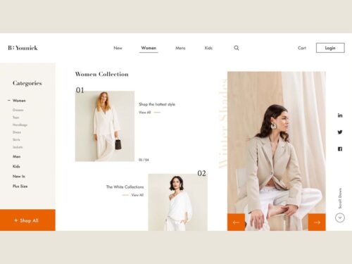 Be Younick Fashion Web Design Template
