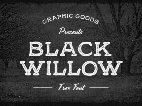 lack Willow Free Font