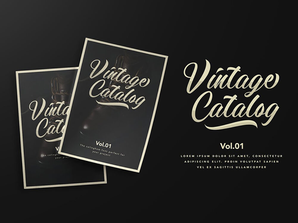 Calingham Script Free Demo