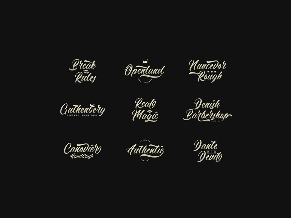 Calingham Script Free Demo