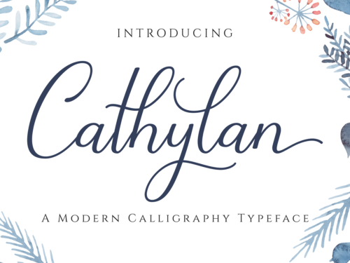 Cathylan Script Free Font