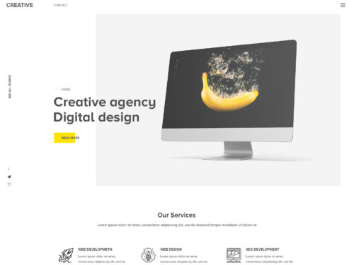 Creative Agency Landing Page