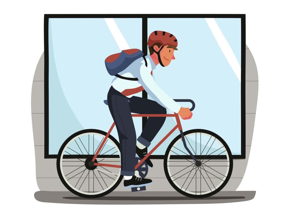 Cycling Vector Illustration