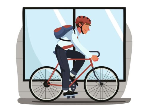 Cycling Vector Illustration