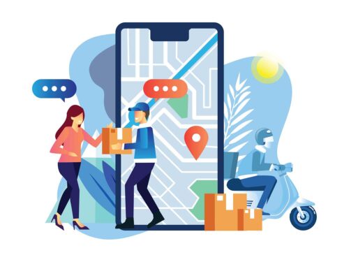 Delivery Service Illustration