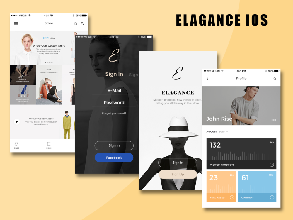 Elagance iOS UI-Kit