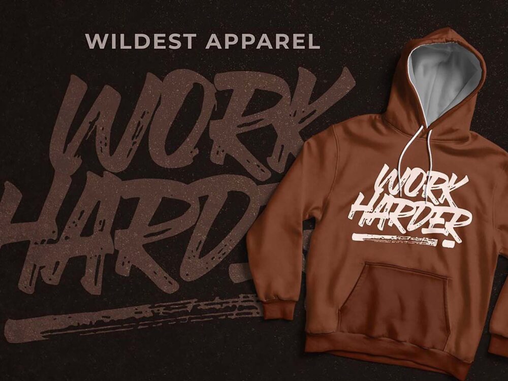 Ever Looser Wild Brush Font