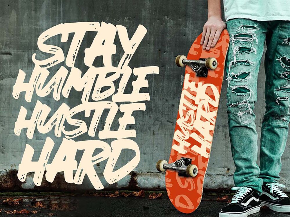 Ever Looser Wild Brush Font