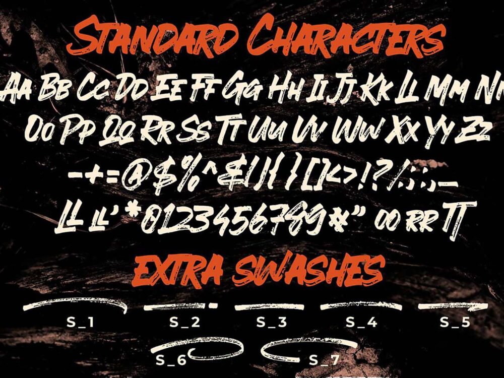 Ever Looser Wild Brush Font